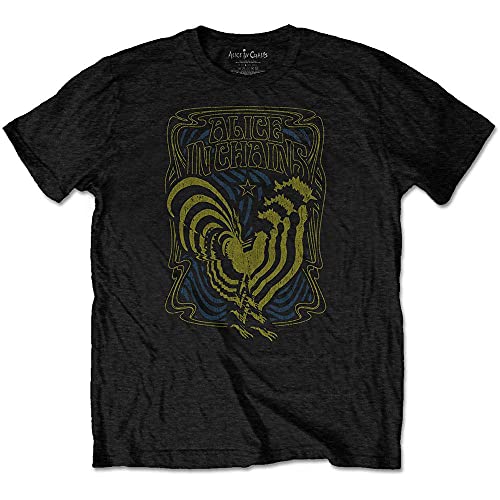 Alice in Chains Psychedelic Rooster T-Shirt