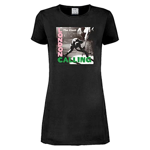 Amplified Womens/Ladies London Calling The Clash T-Shirt Dress