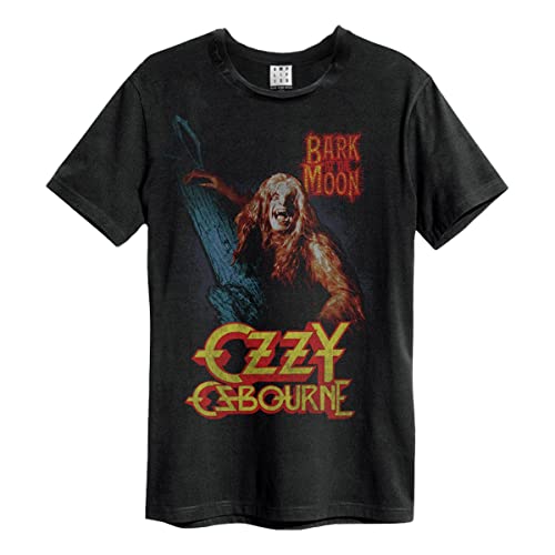 Amplified Unisex Adult Bark At The Moon Ozzy Osbourne T-Shirt