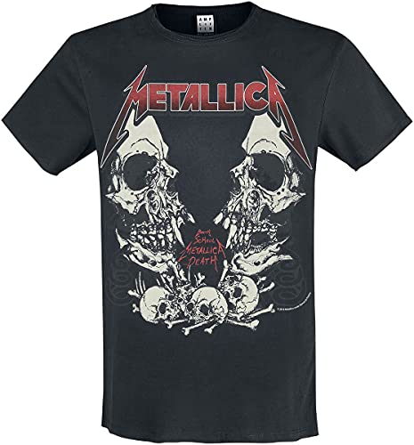 Amplified Metallica Birth School Crew Neck T-Shirt