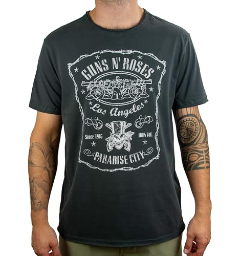 Amplified Men's Guns N Roses Paradise City T-Shirt
