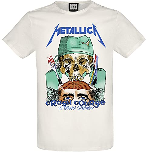 Amplified Metallica Crash Course in Brain Surgery T-Shirt