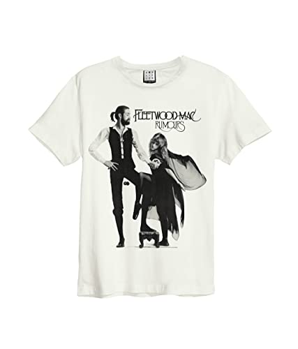 Amplified Fleetwood Mac Rumours Vintage White T-Shirt (L)