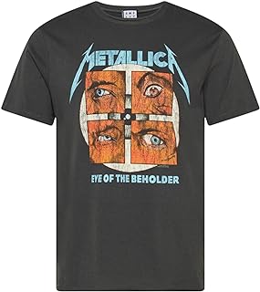 Unisex Adult Eye of the Beholder Metallica T-Shirt