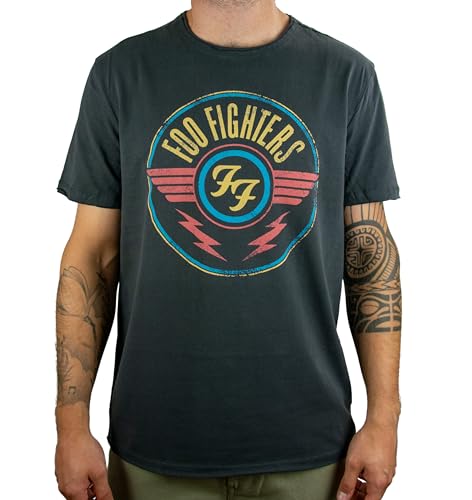 Amplified Men's Foo Fighters-ff Air T-Shirt