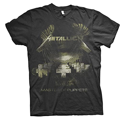 Metallica Men's Master of Puppets Distressed