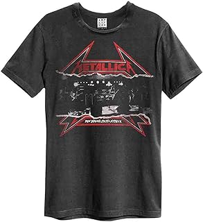 Unisex Adult Young Metal Attack Metallica T-Shirt