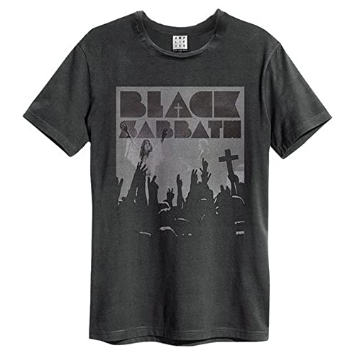 Amplified Unisex Adult Victory Black Sabbath T-Shirt