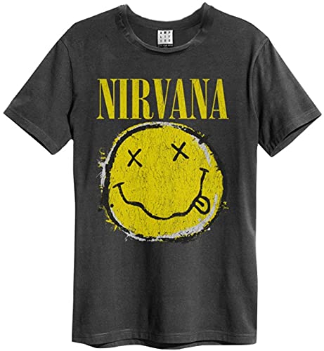 Nirvana Worn Out Smiley T-Shirt